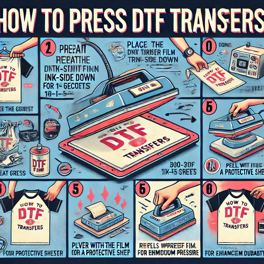 How to Press DTF Transfers