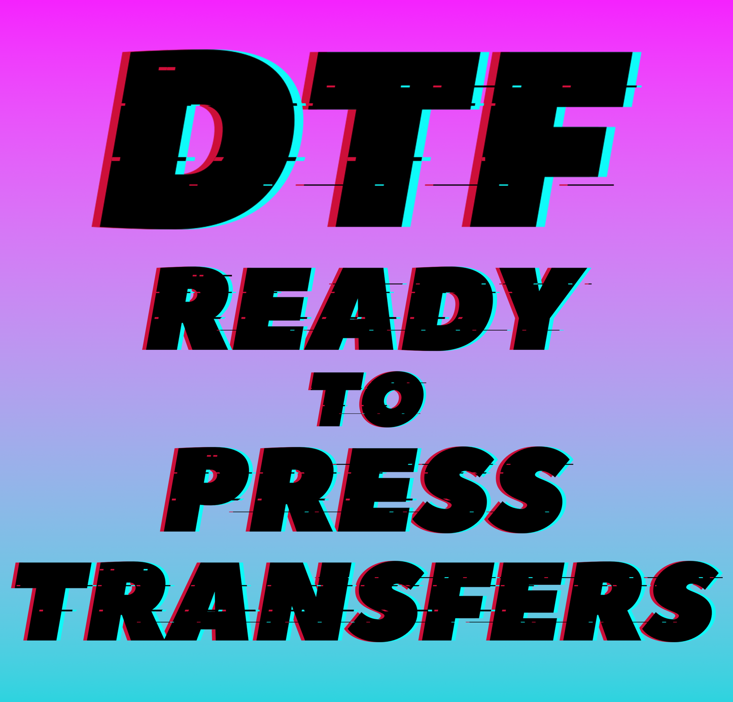 Transferencias DTF por tamaño