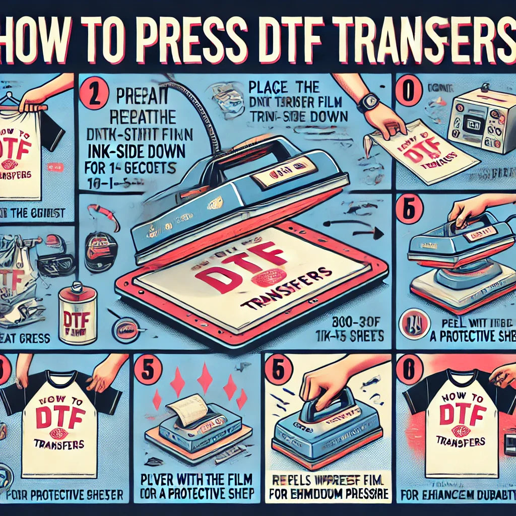 How to Press DTF Transfers