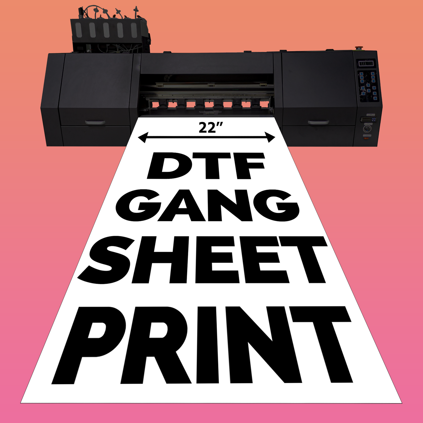 Custom DTF Gang Sheet, DTF Transfers, Direct to Film Transfer, Personalized Heat Print, Bulk DTF Sheet, Ready to Press